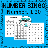 Number Bingo, Numbers 1-20