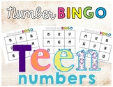 Number Bingo Teen Numbers DOLLAR DEAL