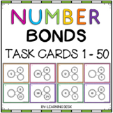 Number Bond Activities (Task Cards) 1 To 50