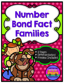 Number Bond Fact Families - Differentiated Worksheets and 