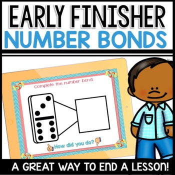 Preview of Number Bond Practice Early Finisher Activity