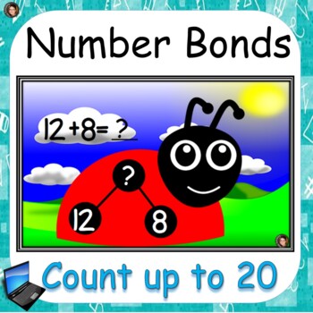Preview of Number Bond Sentences with Counting Sums in the range of 10 to 20
