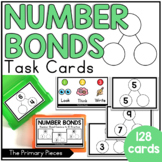 Number Bond Task Cards Combos to 10 Task Boxes