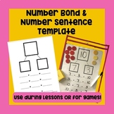 Number Bond and Equations Templates | Addition + Subtracti