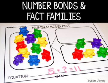 Preview of Number Bond and Fact Family Activities