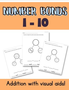 Preview of Number Bonds 1-10