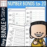 BUNDLE: Number Bonds to 20 Worksheets