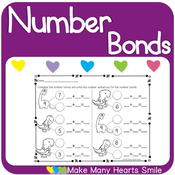 Preview of Number Bonds Freebie