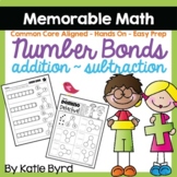 Number Bonds Activities:  Addition, Subtraction, Equations    