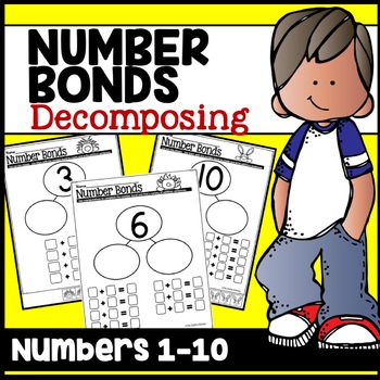 Preview of Decomposing Numbers to 10 Dollar Deal