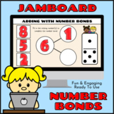 Number Bonds Digital Google JamBoard BUNDLE! Addition Up To 10!