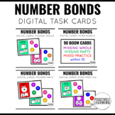 Number Bonds Digital Boom Cards Bundle with Differentiated