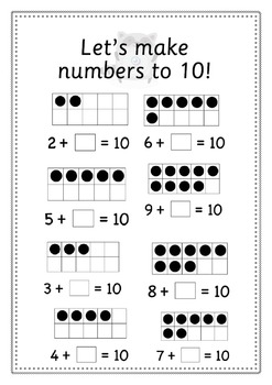 Friends of 10 &20 Number Bonds Game, Powerpoint, Activity Sheets ...