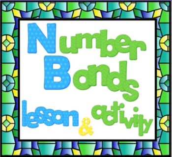 Preview of Number Bonds Lesson and Activities SMARTBOARD