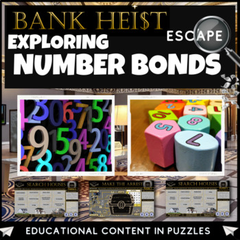 Preview of Number Bonds Math Escape Room