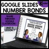 Number Bonds Teen Numbers using Google Slides | Digital Ta