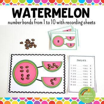 Number Bonds - Watermelon