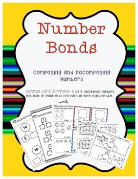 Preview of Number Bonds Worksheets and More