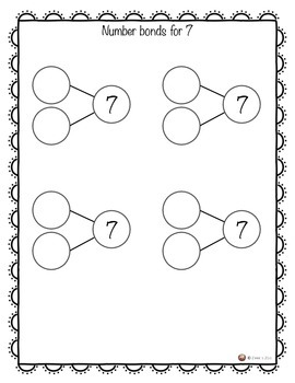 Number Bonds from 5 to 20 by Zeek's Zoo | TPT