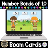 Number Bonds of 10 Digital Boom Cards FREEBIE