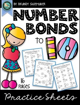 Preview of Number Bonds to 10