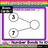 Number Bonds to 10 Addition Boom Cards - Digital Distance 
