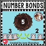 Number Bonds to 10 Boom Cards Task Cards Part Part Whole w