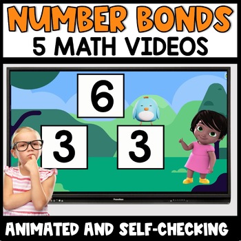 Preview of Number Bonds to 10 Math Videos Whiteboard Early Finishers Digital Resources