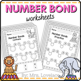 Number Bonds to 10 and 20 Worksheets