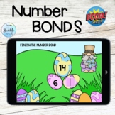 Number Bonds to 20 Digital Boom Deck Activity | Easter