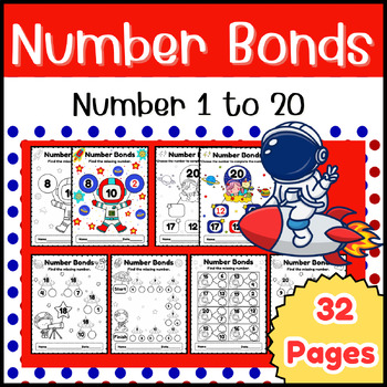 Preview of Number Bonds to 20 | Math Fun for Kindergarten & First Grade.
