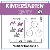 Number Bonds to 5 Center Game