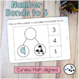 Number Bonds to 5 DIGITAL Eureka Math Mod 4 Topic A Center