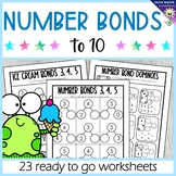 Number Bonds to Ten - Splitting Numbers Up to 10 - Part Pa