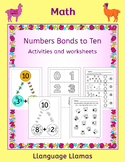 Number Bonds to Ten worksheets, posters and activities