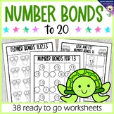Number Bonds to Twenty - Splitting Numbers 11 - 20 Part Pa