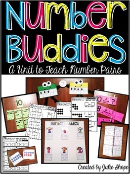 Preview of Number Buddies {A Unit to Teach Number Pairs}