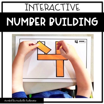 Preview of Number Building Activities | Preschool, PreK, Kindergarten