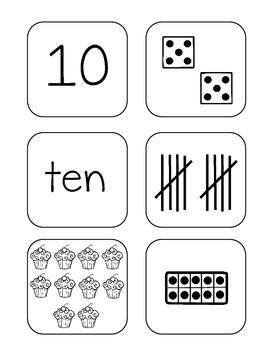 number cards 1 10 by lockwoods little learners tpt