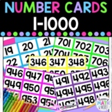 Number Cards 1-1000 MATH CENTERS ADDITION SUBTRACTION COMP