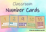 Number Cards 1 - 20 - Paper Bag Theme