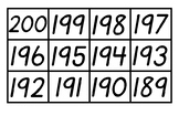 Number Cards (100-200)