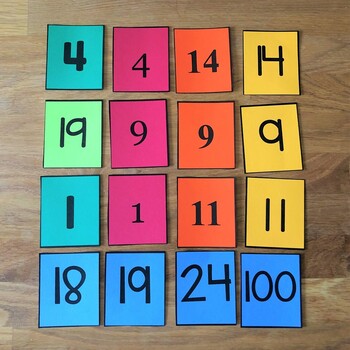 Number Cards by Annie Jewell | TPT