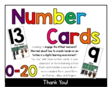 Number Cards - Printable