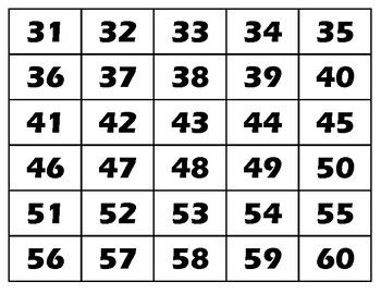 Number Cards 1 120 Number Tiles 1 100 Flashcards Manipulatives Numbers