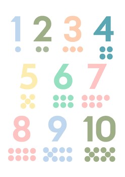 Number Chart A2 by Teach with Mrs Peach | TPT