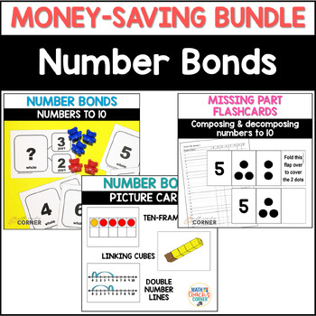 Preview of Number Bonds and Number Combinations to Ten Bundle