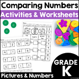Comparing Numbers to 10 Worksheets and Activities for Kind