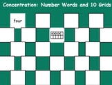 Number Concentration--FlipChart Number Game for Kindergart