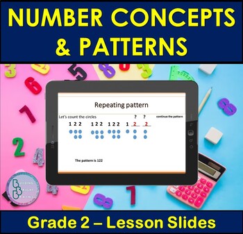Preview of Number Concepts and Patterns | PowerPoint Lesson Slides for 2nd Grade